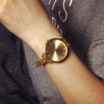 Fashion Luxury Full Steel Gold Silver Women Watches