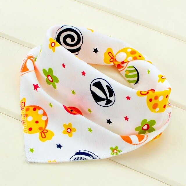 100% Cotton Newborn Baby Bibs Waterproof Bib Burp Cloth