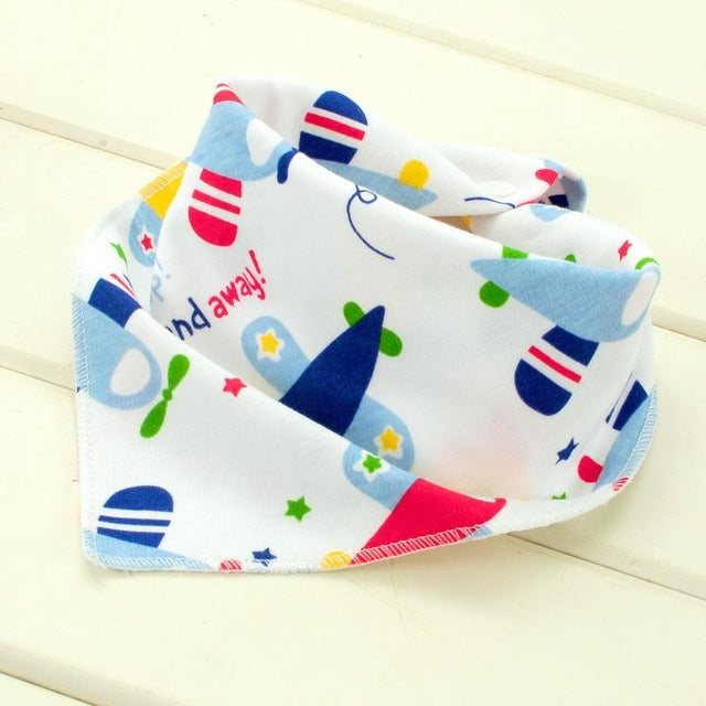 100% Cotton Newborn Baby Bibs Waterproof Bib Burp Cloth