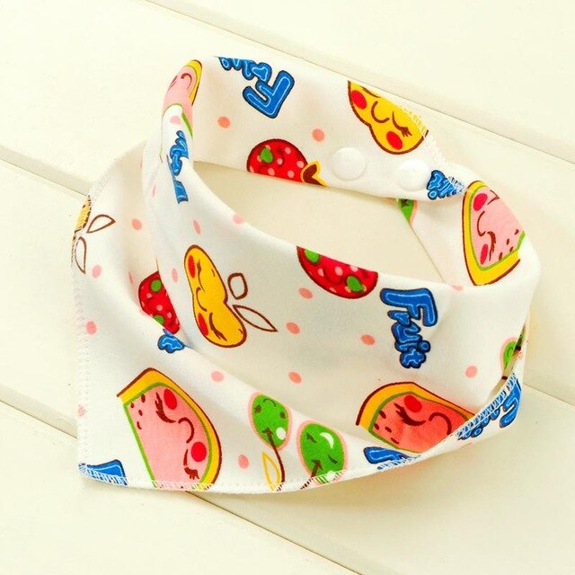 100% Cotton Newborn Baby Bibs Waterproof Bib Burp Cloth