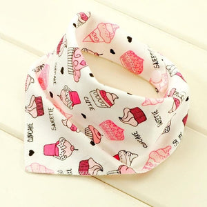 100% Cotton Newborn Baby Bibs Waterproof Bib Burp Cloth