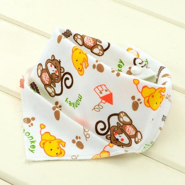 100% Cotton Newborn Baby Bibs Waterproof Bib Burp Cloth
