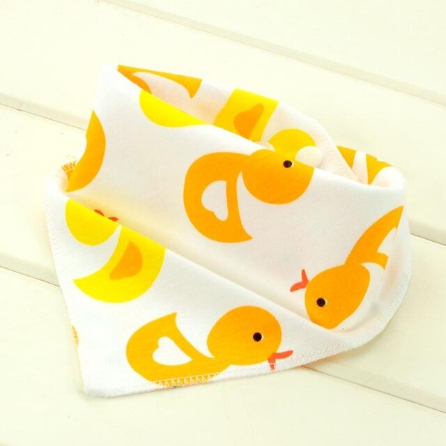 100% Cotton Newborn Baby Bibs Waterproof Bib Burp Cloth