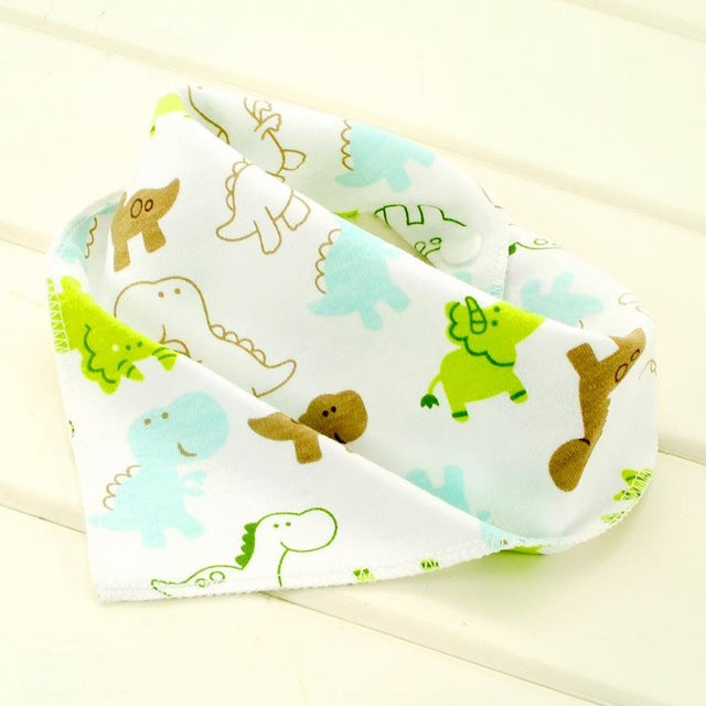 100% Cotton Newborn Baby Bibs Waterproof Bib Burp Cloth