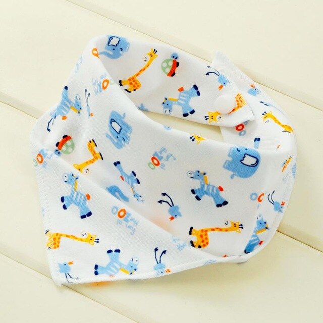 100% Cotton Newborn Baby Bibs Waterproof Bib Burp Cloth