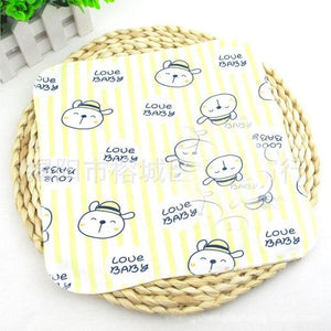 100% Muslin Cotton Seersckuer  Burp Cloths
