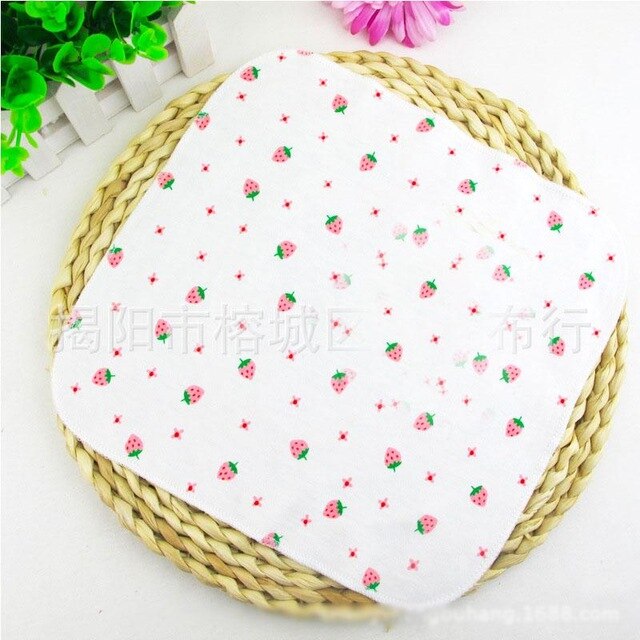 100% Muslin Cotton Seersckuer  Burp Cloths