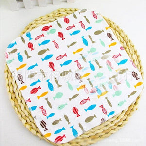 100% Muslin Cotton Seersckuer  Burp Cloths