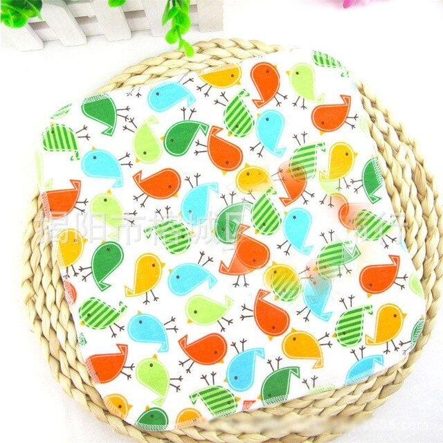 100% Muslin Cotton Seersckuer  Burp Cloths