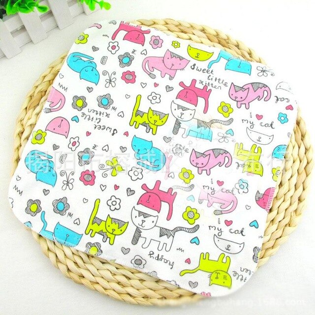 100% Muslin Cotton Seersckuer  Burp Cloths