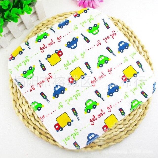 100% Muslin Cotton Seersckuer  Burp Cloths