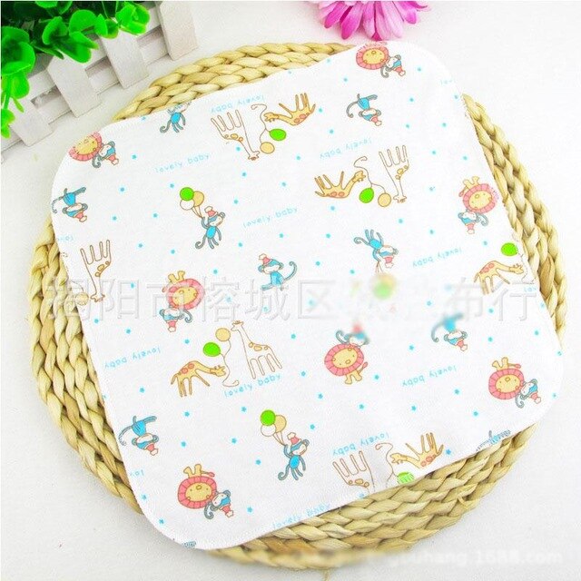 100% Muslin Cotton Seersckuer  Burp Cloths