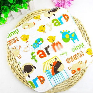 100% Muslin Cotton Seersckuer  Burp Cloths