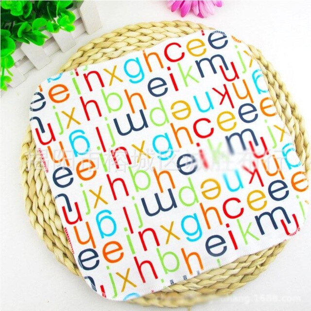 100% Muslin Cotton Seersckuer  Burp Cloths