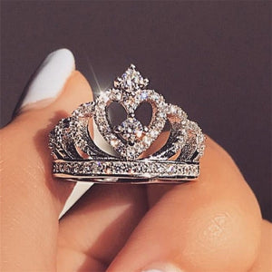 Big Cubic Zirconia Ring