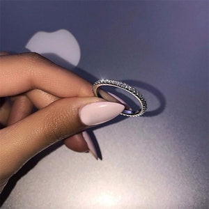 Big Cubic Zirconia Ring