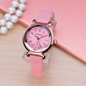 Prismatic dial design elegeant women quartz watches