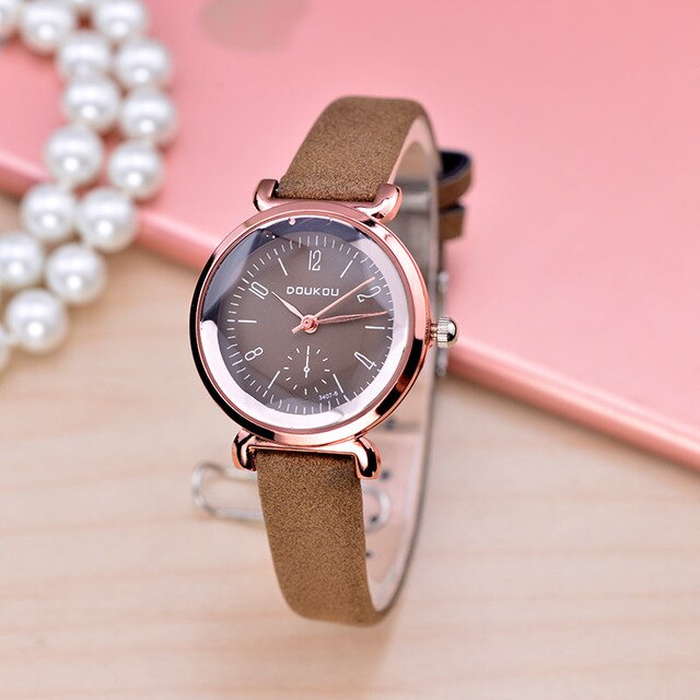 Prismatic dial design elegeant women quartz watches