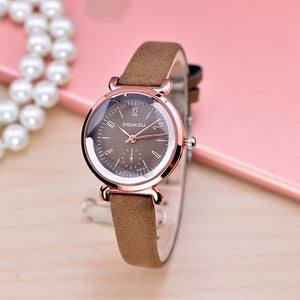Prismatic dial design elegeant women quartz watches