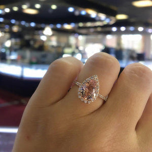 New gold-plated couple ring