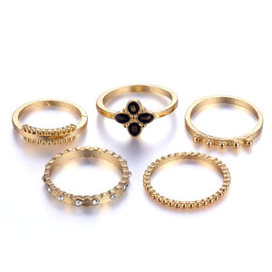 fashion new gold and silver ring