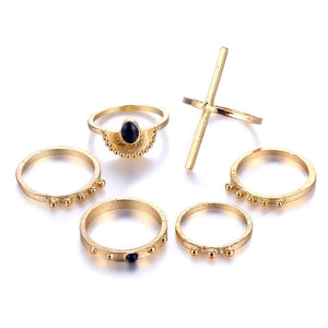 fashion new gold and silver ring