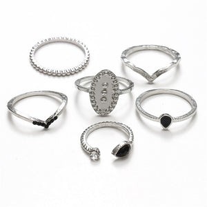fashion new gold and silver ring