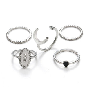 fashion new gold and silver ring