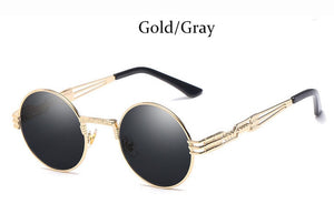 Retro Metal round sunglasses