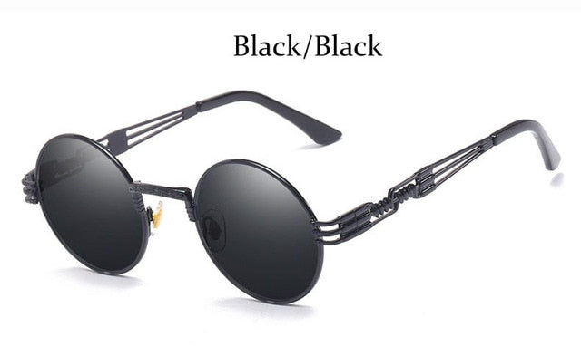 Retro Metal round sunglasses