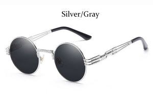 Retro Metal round sunglasses
