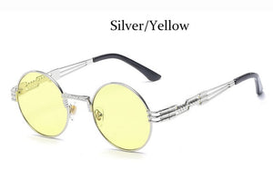 Retro Metal round sunglasses