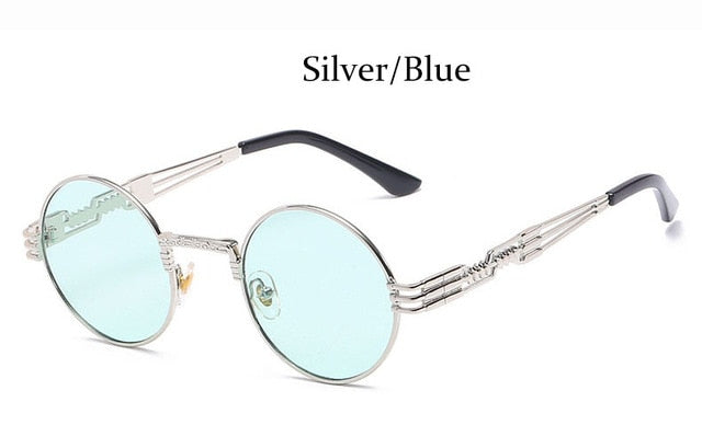 Retro Metal round sunglasses