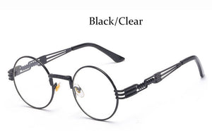 Retro Metal round sunglasses