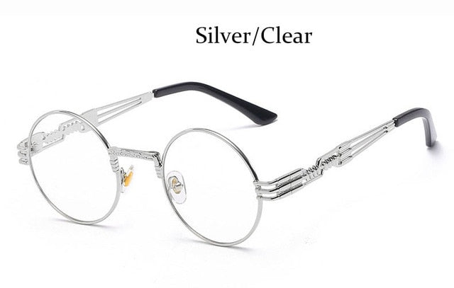 Retro Metal round sunglasses