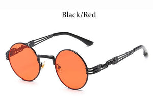 Retro Metal round sunglasses