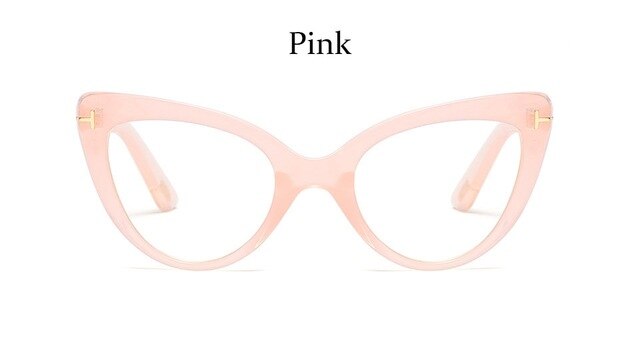 Cat eye glasses