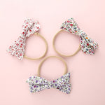 24 pcs/lot Floral Knot Nylon Headband