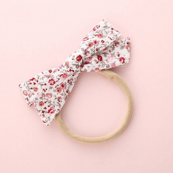 24 pcs/lot Floral Knot Nylon Headband