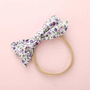 24 pcs/lot Floral Knot Nylon Headband