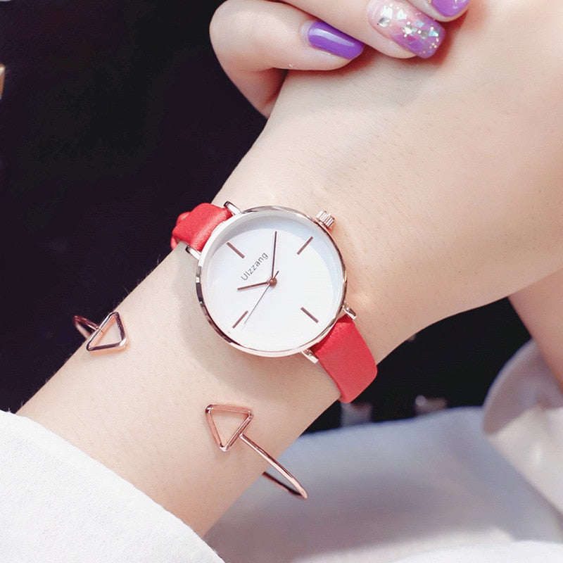 luxury brand women's fashion quartz watch