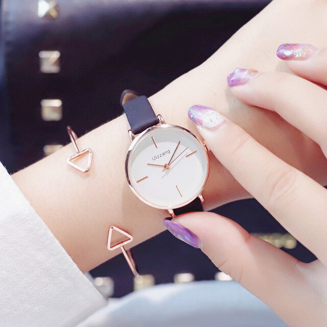 luxury brand women's fashion quartz watch
